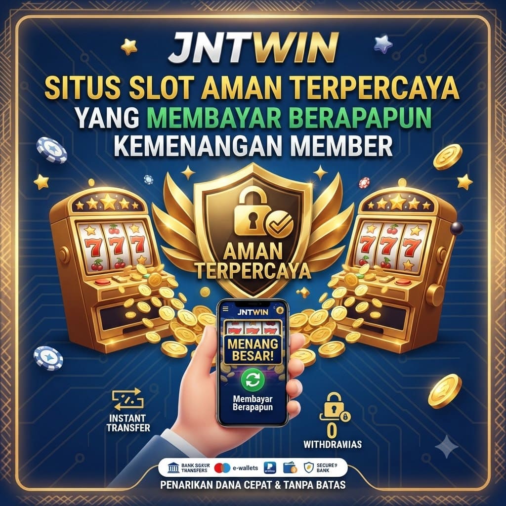 JNTWIN: Situs Slot Aman Terpercaya yang Membayar Berapapun Kemenangan Member